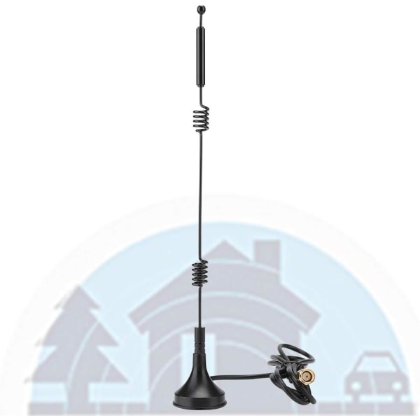 Antenn Wifi Antenn 12Dbi High Gain 2,4 5Ghz Dual Band Rundstrålande Wifi Router Dubbel Helix-antenn (3 meter) (5 meter lång)