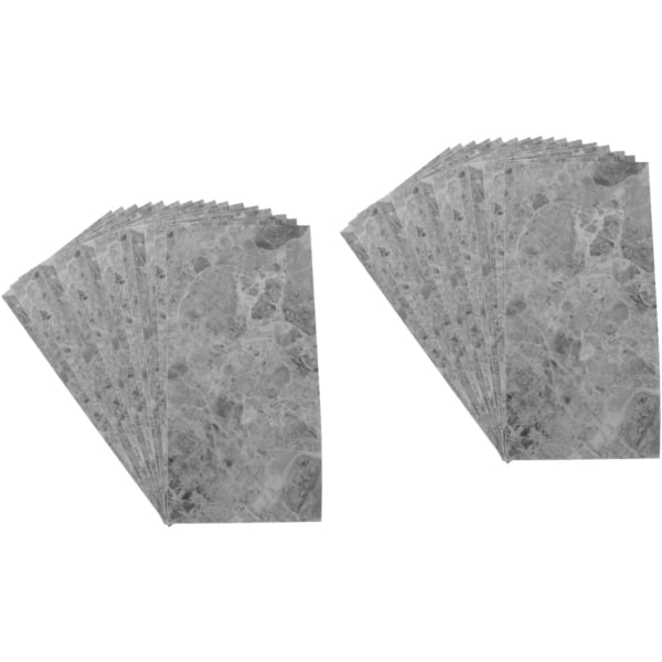 32 st Kakelklistermärken 3D-tegelväggsdekaler Badpanel som täcker Sticky Backsplash Peel and Stick Subway Kakel Marmor Kakeldekal Peel and Stick Wall