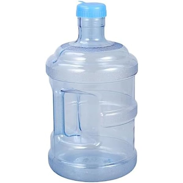 1 st vattenkanna för flaska Vattenbehållare Vattenflaska Refill Vattenkanna med lock Gallon flaska Cykelsits med ryggstöd Vattenkanna Förvaring Barn