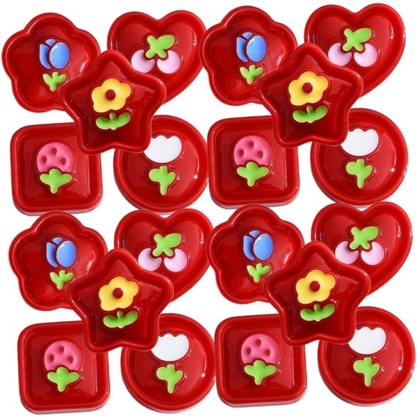 150 st Blomstertelefondekoration Små leksaker Tulpanberlock Små saker Godis Gummy Charms Godishänge Charm Armband Berlocker Phone case Charm