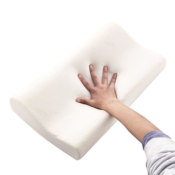 Ergonomisk memory-foam kudde