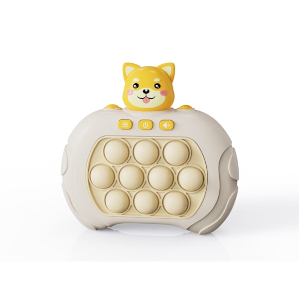 POP IT leksak fidget stressreducerande aktivitetsleksak Yellow Dog