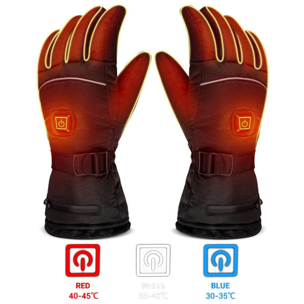 Värmehandskar Uppladdningsbara Värmevantar Handskar XL