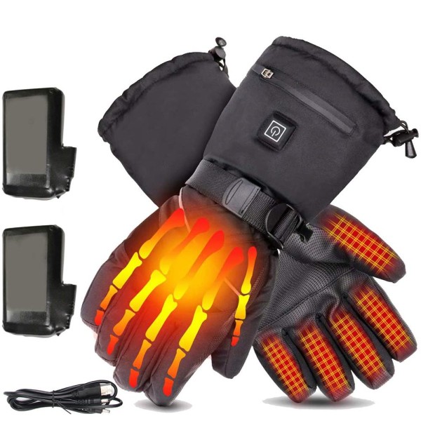 Värmehandskar Uppladdningsbara Värmevantar Handskar XL