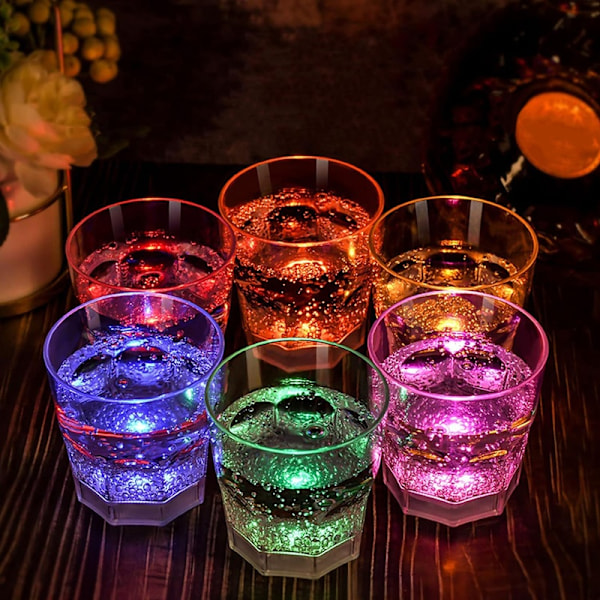 LED Glas Champagneglas Cocktailglas Whiskeyglas 6-Pack Champagne glass #2