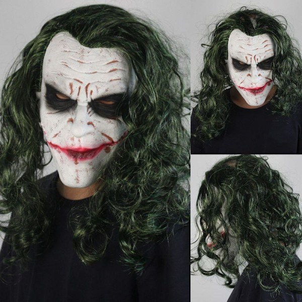 Joker latex mask