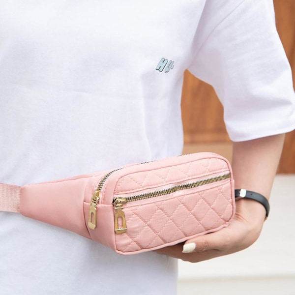 Crossbody Väska Midjeväska - Rosa