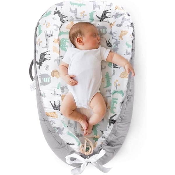 Myspöl Babynest barnbädd babybädd bebis 90x50cm - Vit - Flickig Girly - White