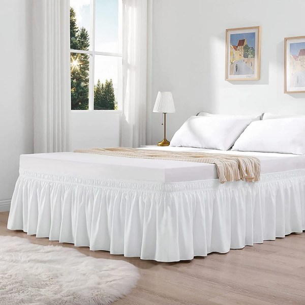 Sängkappa elastisk sängkjol Vit 90a4 | Vit | 285 | Fyndiq