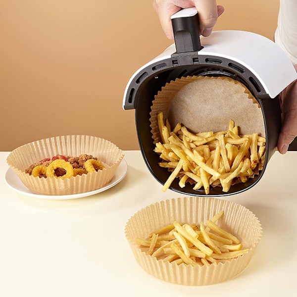 Pack Air Fryer Papper för Air fryer 100-Pack Round 20CM