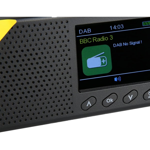 Portabel Bärbar DAB/DAB Digital FM-Radio Bluetooth-högtalare Laddning