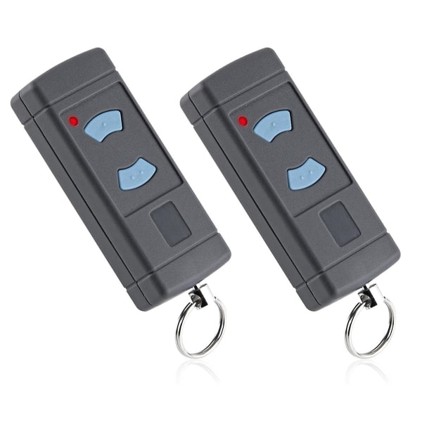 2-pak garageportåbner fjernbetjening, erstatning for Hse2-868 Hs4-868 Hsm4-868 Promatic [DB] Grå