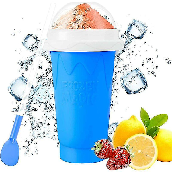 Slush-jäätelönvalmistaja - Slushy-valmistaja, Jäädytetty Magic Smoothie-kuppi, Slushy-valmistaja Mugg, Slushy-valmistaja Mugg virkistävään, Jäätelönvalmistajan vaihtoehto
