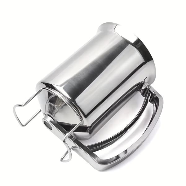 Dejdispenser i rustfrit stål til muffins og pandekager Battery Dispenser