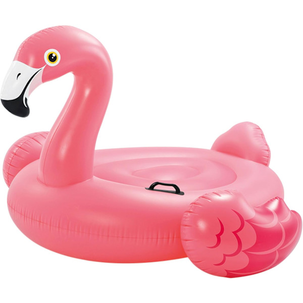 Dobbelt flamingo badering voksen vand oppustelig mount fortykket overdimensioneret børns flydende seng