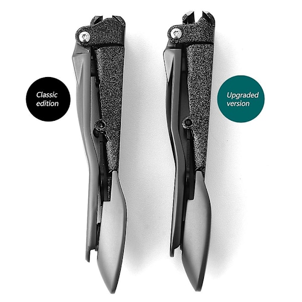 Nagelklippare för män med uppsamlare - Skarpa, robusta självuppsamlande nagelklippare för finger- och tånaglar - Nagelvård 2 pieces