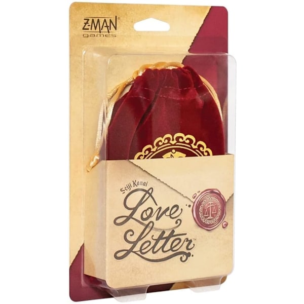 Love Letter -korttipeli | Klassinen renessanssistrategia- ja eliminointipeli aikuisille ja lapsille 10-vuotiaasta alkaen, keskimääräinen peliaika 20 minuuttia