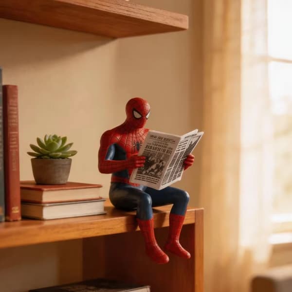 Marvel Spiderman Hæklenål & Garn Håndværkssæt – 4-delt sæt til børn og fans