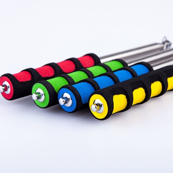 1,2M/1,4M/1,6M/2M Teleskopisk Flagstang Turguide Flagstang Gul Yellow 1.2m