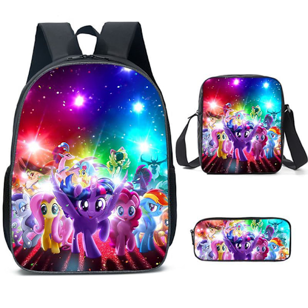 My Little Pony Skolväska Ryggsäck Student Ryggsäck