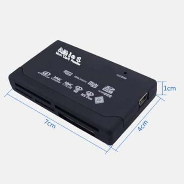 All-in-one kortinlukija USB 2.0 SD-kortinlukija as the picture