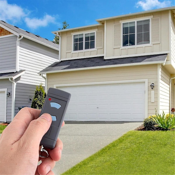 2-pak garageportåbner fjernbetjening, udskiftning til Hse2-868 Hs4-868 Hsm4-868 Promatic Gray