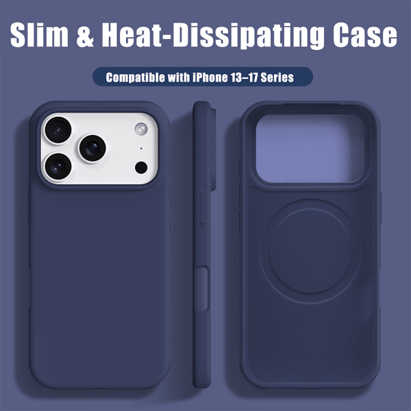 iPhone-telefondeksel for 17 Pro Max 16 Pro 15 Pro 14 Pro 13 Pro - Støtsikkert Lettvekt Elfenbensvit iPhone 16 Pro Max