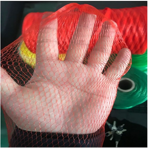 100 stk. gjenbrukbare nettingposer, 30 cm stor nettingpose, svært egnet for frukt, grønnsaker, sjømat og barn