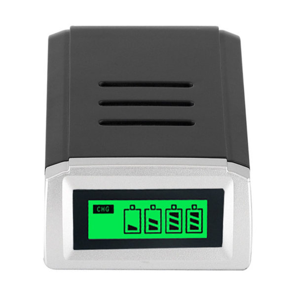 SQBB Universal Batterioplader LCD Oplader Til 4 AA AAA Hurtigoplader