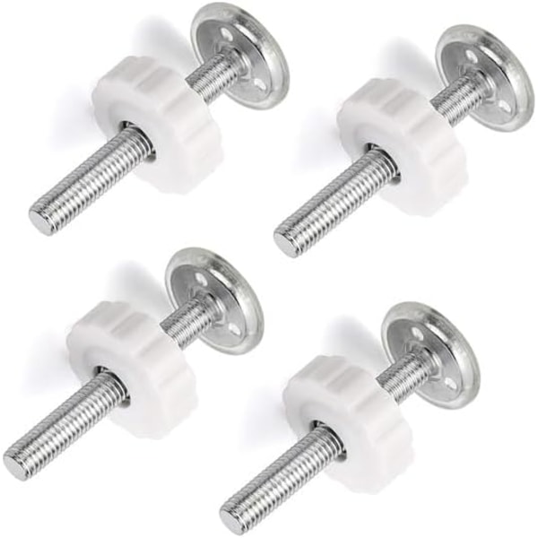 Yleiskäyttöinen vauvaportin kierretty kara M10 (10 mm / 0,39\"), varaosaruuvipulttisarja, erikoispitkä vauvaportin jatkoadapteri