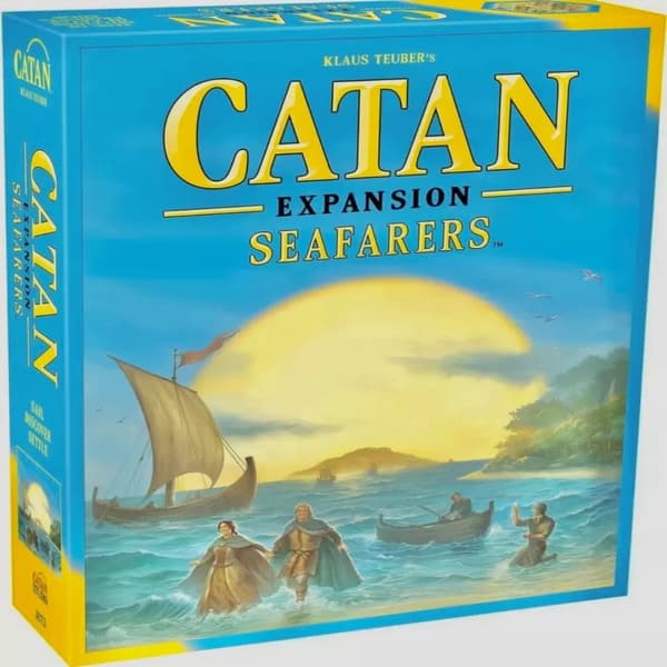Catan Søfarere Udvidelsesbrætspil Komplet Uåbnet-FA-