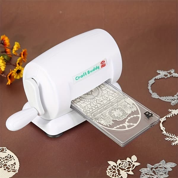 Craft Buddy Manuell Stanse- og Pregemaskin for Scrapbooking Green