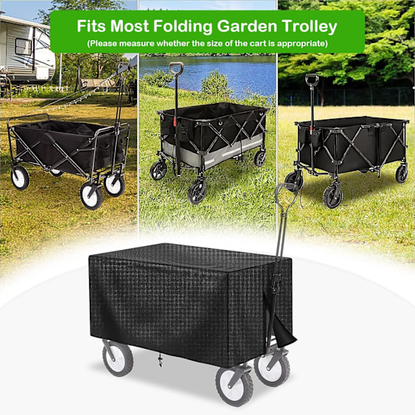 Foldbar havevogns overdækning, festivalvogns overdækning, foldbar trailer overdækning, trailer - kun overdækning