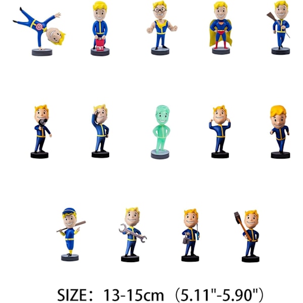 Kreativitet Fall_out Bobble Head Samlar Vinyl Docka Gåva Kreativ Leksak, Bobble Headknocker Docka Leksak Pojkar d shake