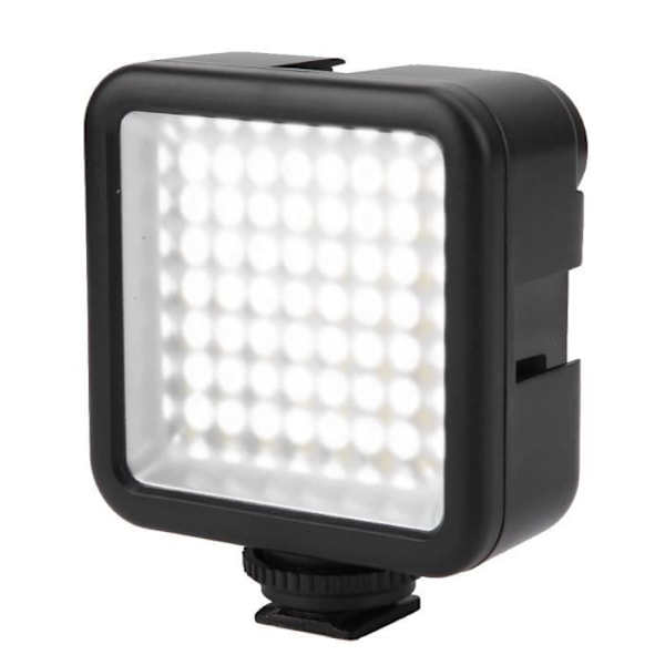 VBESTLIFE 49 LED Kamerapanel Lampa Dimbar Portabel Videolampa för Fotograferingsbelysning