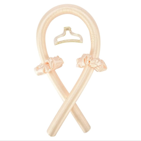 Värmefria Locktångsband Pannband Lazy Curler Set 01 1