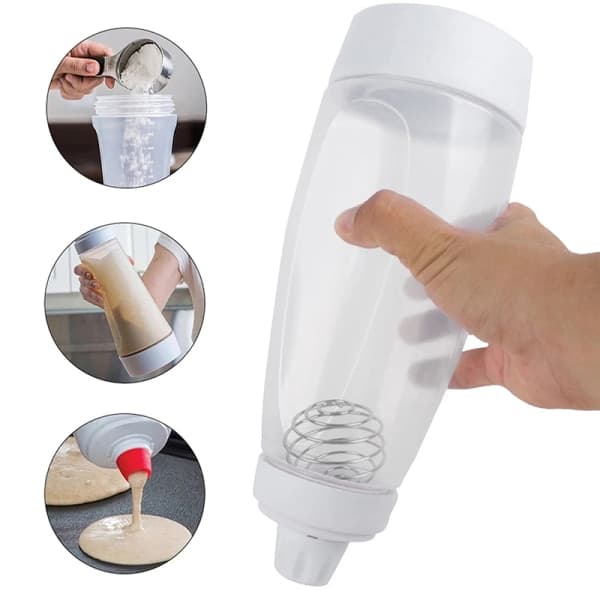 1000 ml pandekagedej rysteflaske