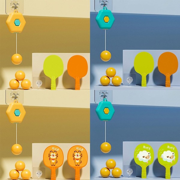 Hængende Bordtennis Træner Pingpong Exerciser 2 2 2 2