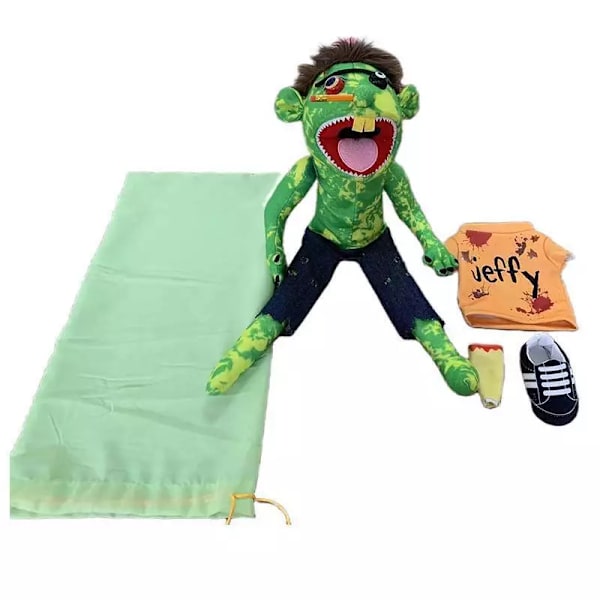 Jeffy Hånddukke Gutt Joseph Cody feebee Plysj Leke Dukke Avtakbar Gave Zombie Jeffy 55cm