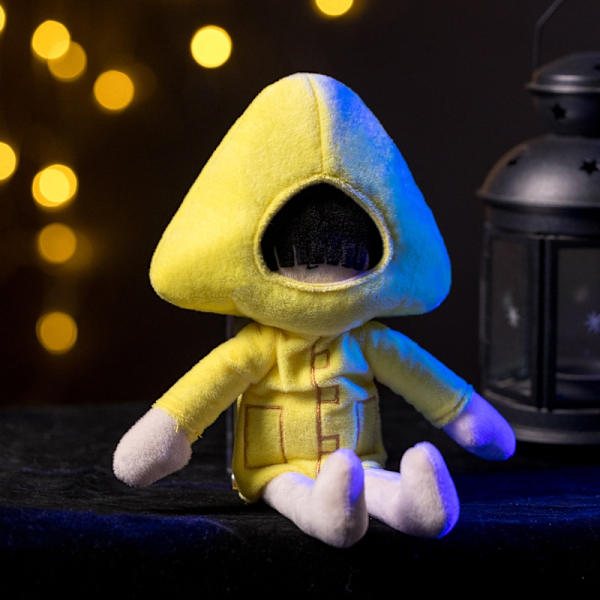 2 KPL Little Nightmares 2 Pehmolelut Six ja Mono，Little Nightmares Täytetyt Eläimet，-Xin