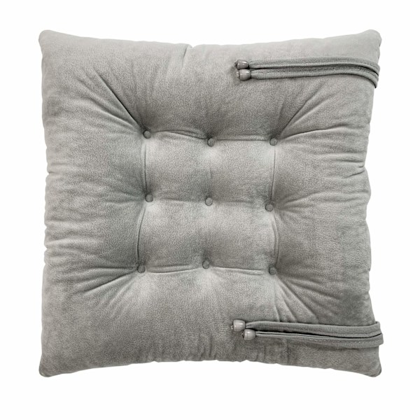 4-pakning stoltrekk med stropper for spisestuestoler, kontor, hage 100% polye...