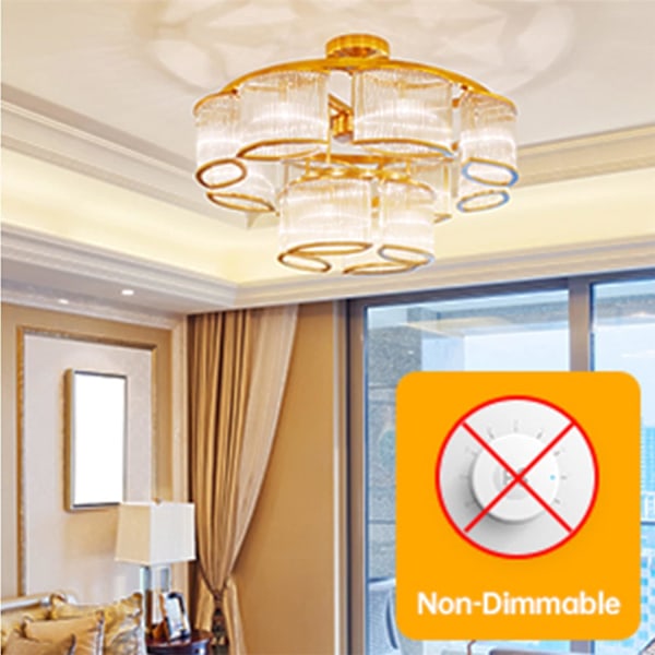 10x G4 LED-lampa Ej dimbar varmvit 2700K 180° glödlampa