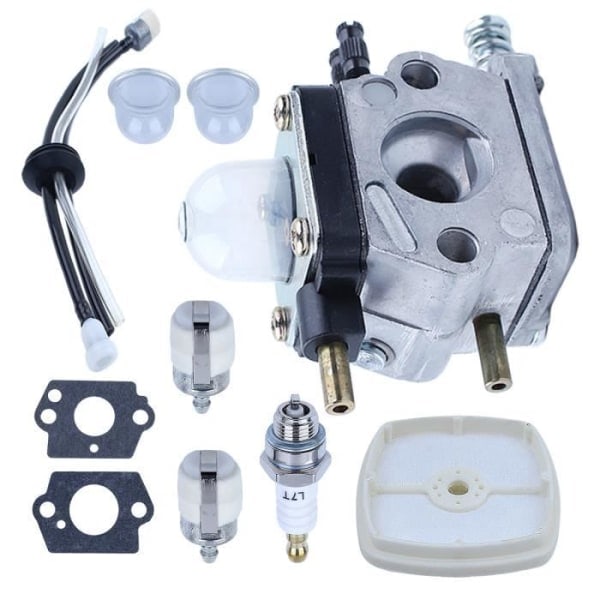 C1U-K54A Kaasutin ja Ilmansuodatin Repower Kit Yhteensopiva Mantis 2-tahti 7222 7222E 7222M 7225 7230 7234