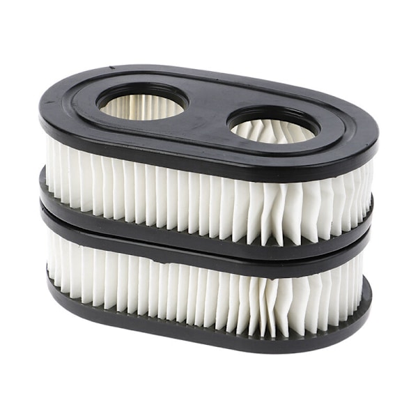 2 luftfilter, 1 luftfilterkåpa, för Briggs and Stratton-motorer, utbytbara 798452 593260 gräsklippare