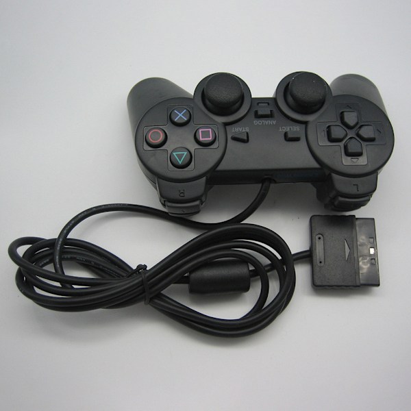Kablet Spilcontroller Gamepad Joypad Original til PS2 /Playstat