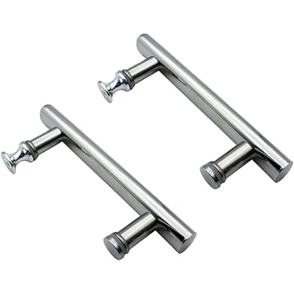 2-pack Replacement Shower Door Handles, Square
