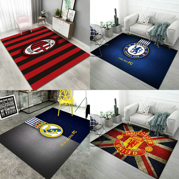 Vintage-neliömatot Pehmeä liukumaton matto korkeaan vedenimeytyskykyyn työtiloihin Chelsea