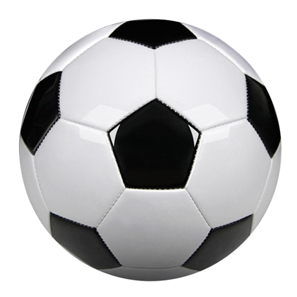 Størrelse 5 Professionelle Træningsfodbolde PU Læder Sort Hvid Fodbold Fodbolde Mål Hold På