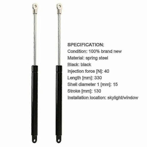 2 X Gas Springs Fits Dometic For Seitz Heki Caravan Hatch Skylight 330mm