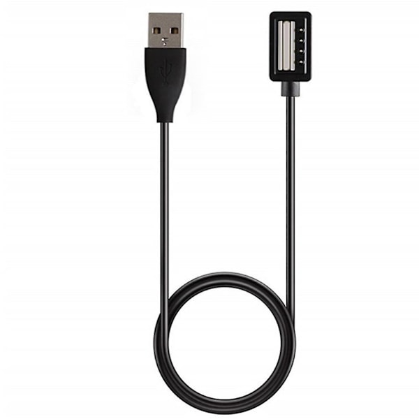 1m ladekabel for klokke for Suunto 9 Baro Spartan Sport Series for Suunto 4 Svart LANG